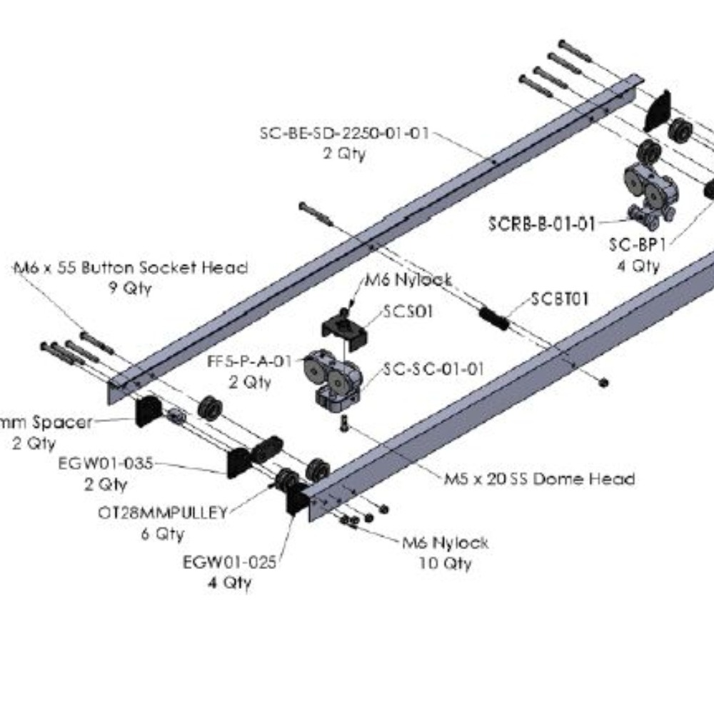 Thumbnail for  Slide and Carry Spare Parts For Bars TYPE 1 
